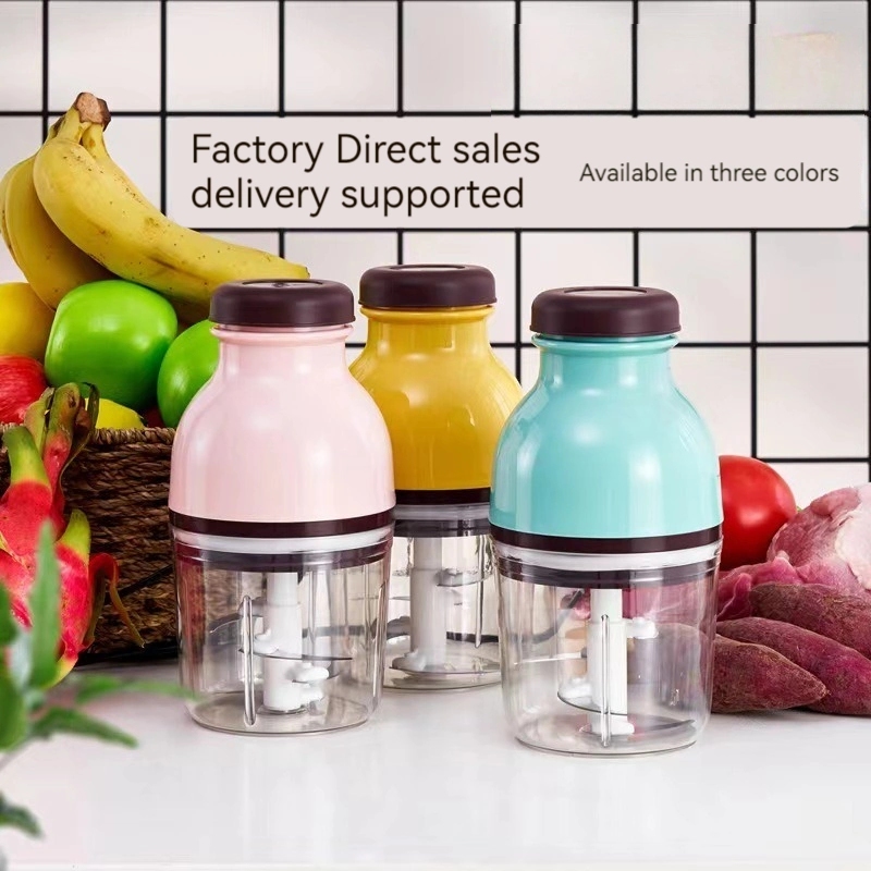 Small Multifunctional Household Appliances, Electric Baby Food Dispenser, Meat Grinder, Cooking Machine, Mixer