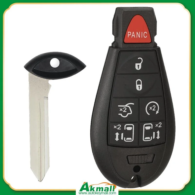 M3n5wy783X 6+1bt Smart Remote Car Key 433MHz for 2008-2018 Chrysler Dodge VW