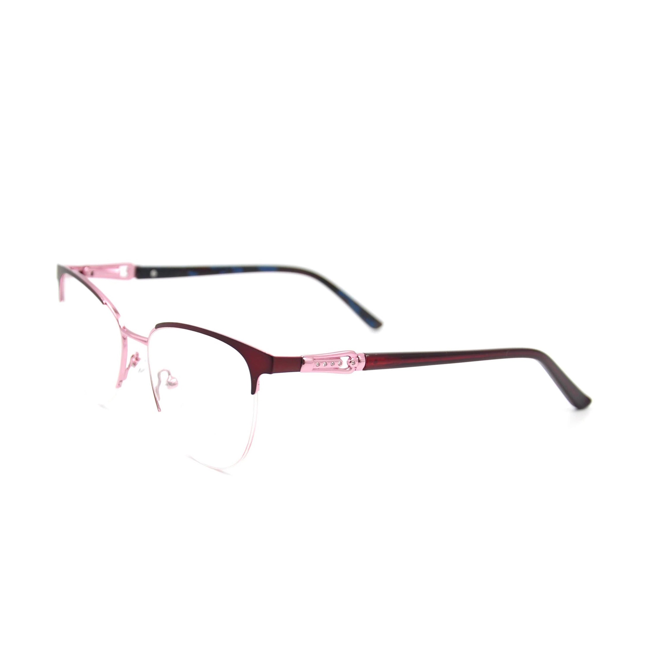 China Cheap Wholesale/Supplier New Model Eyewear Fashion Cat Eyes Glass Eyeglass Frame Optical Frames with Diamonds 2021