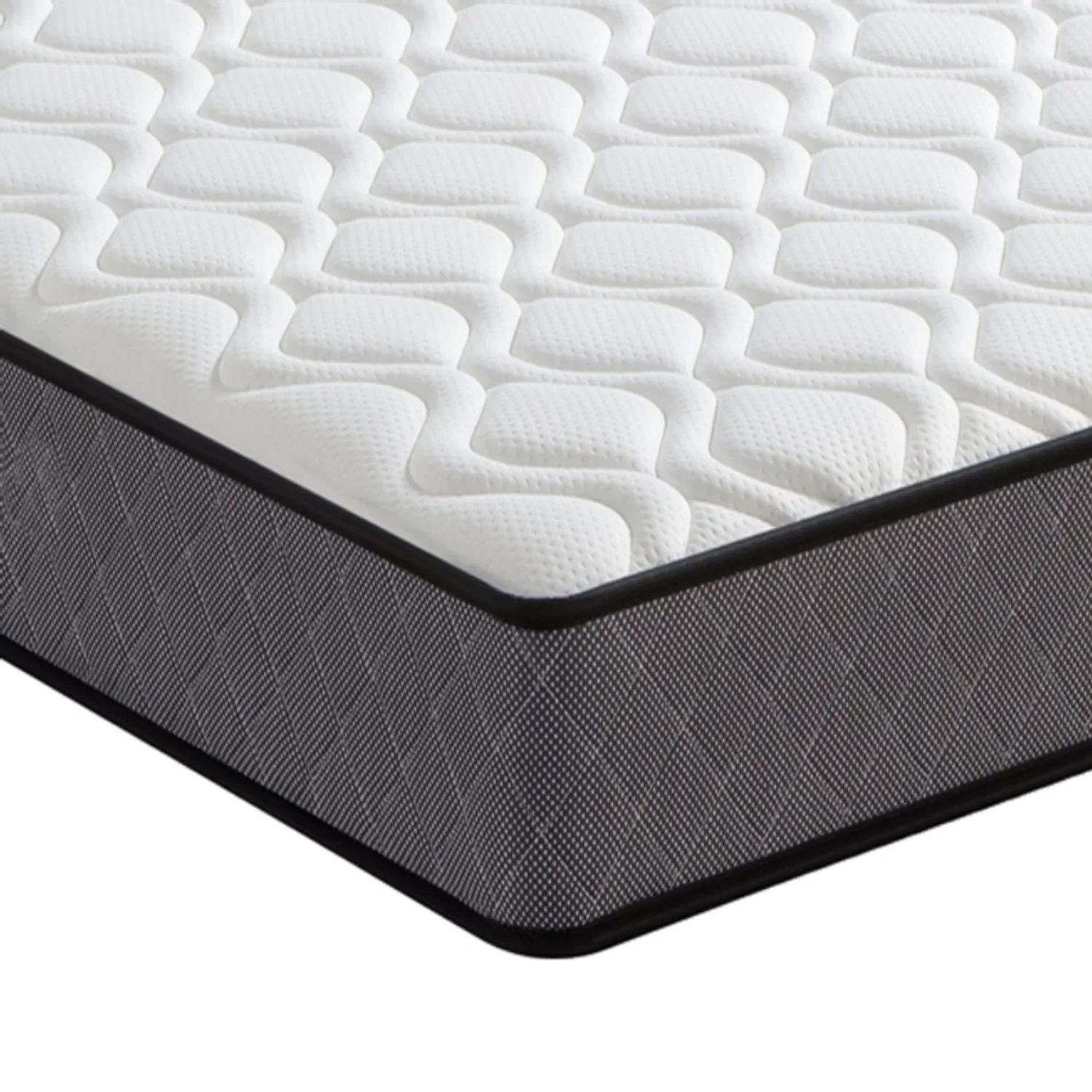 Matelas à ressorts de poche en latex naturel avec emballage comprimé à vide