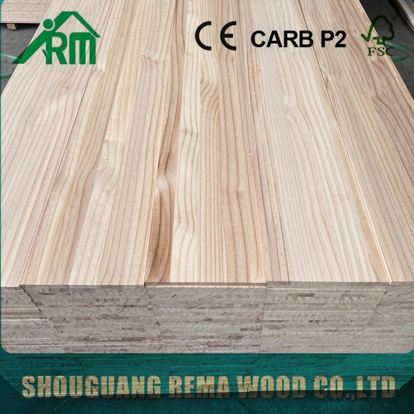 Custom Paulownia Solid Wood Finger Joint Boards 18mm Finger Joint Black Film Faced Formwork Plywood Melamine Board for Smooth Concrete Form