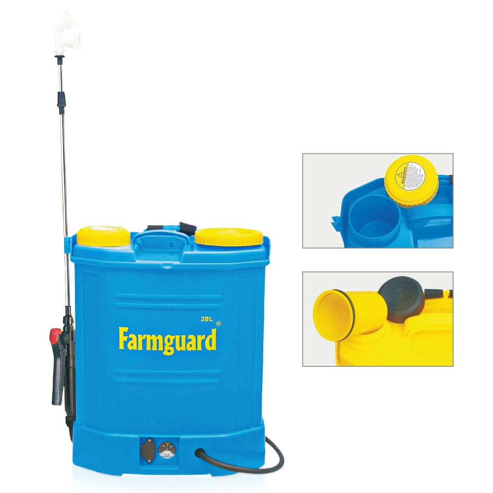 12V 8ah China Farmguard Einpumpe Landwirtschaftliche Pestizide Knapsack Farm Batteriesprühgerät