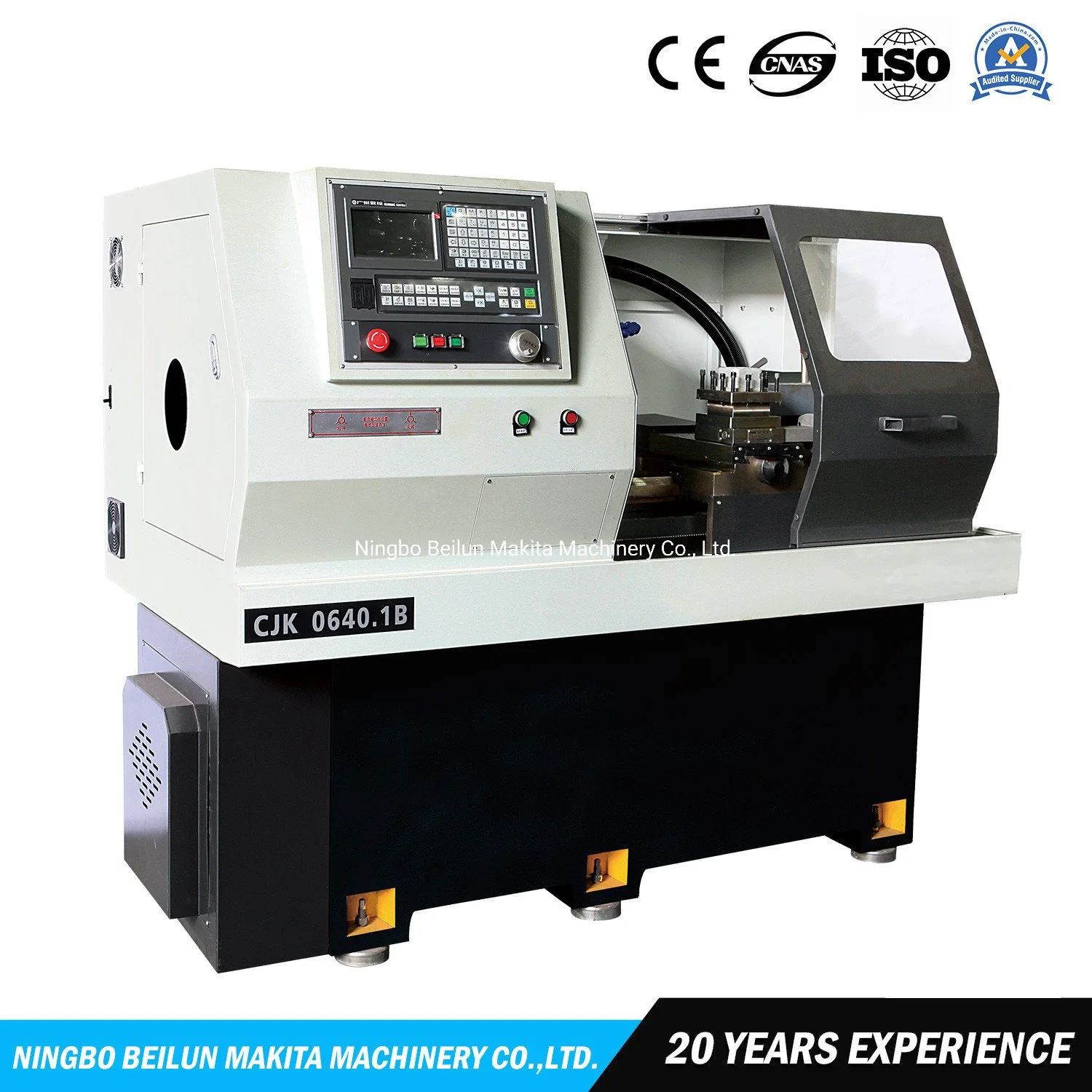 Economic Horizontal Flat Bed Metal Cutting with Competitive Price CNC Lathe