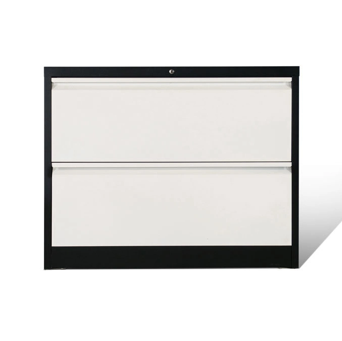 Metal Lateral File Cabinet Furniture 2 Drawer Horizontal Filing Cabinet for Office A4/FC Folder Storage Chinese Cabinet Price