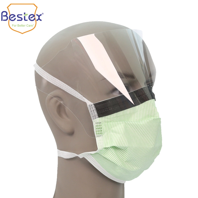 Volver a unir Nonwoven desechables médicos máscara facial