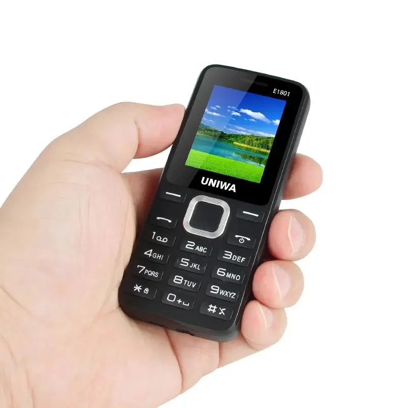 Guaranteed Quality 2g GSM Feature Phone 1.77inch 32MB+64MB Big Keypad Mobile Phone for Africa