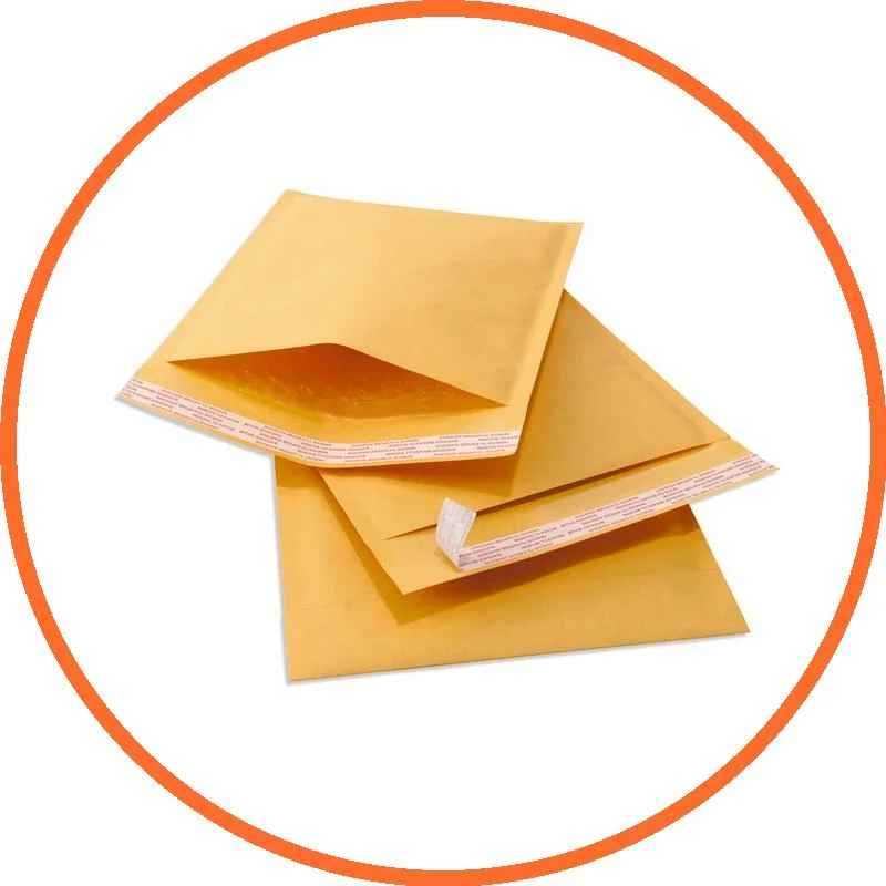 Custom Printing Packaging Paper Kraft Bubble Envelope