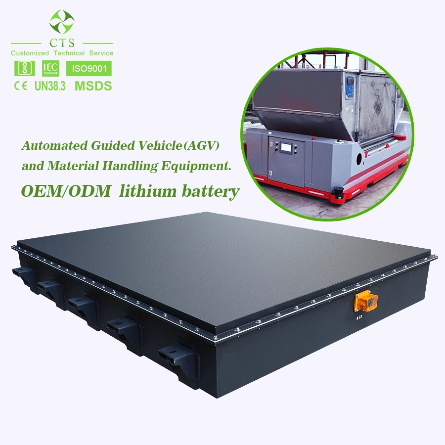 Truck Sacker 500V Industrial Battery Lithium, 100kwh Automated Guided Vehicle Battery, LiFePO4 Battery 500V 200ah