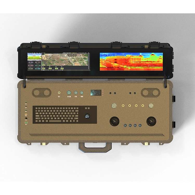 Long Range Drone Communication Manufacturer Unmanned Vehicle Dual-Screen Portable Ground Control Station