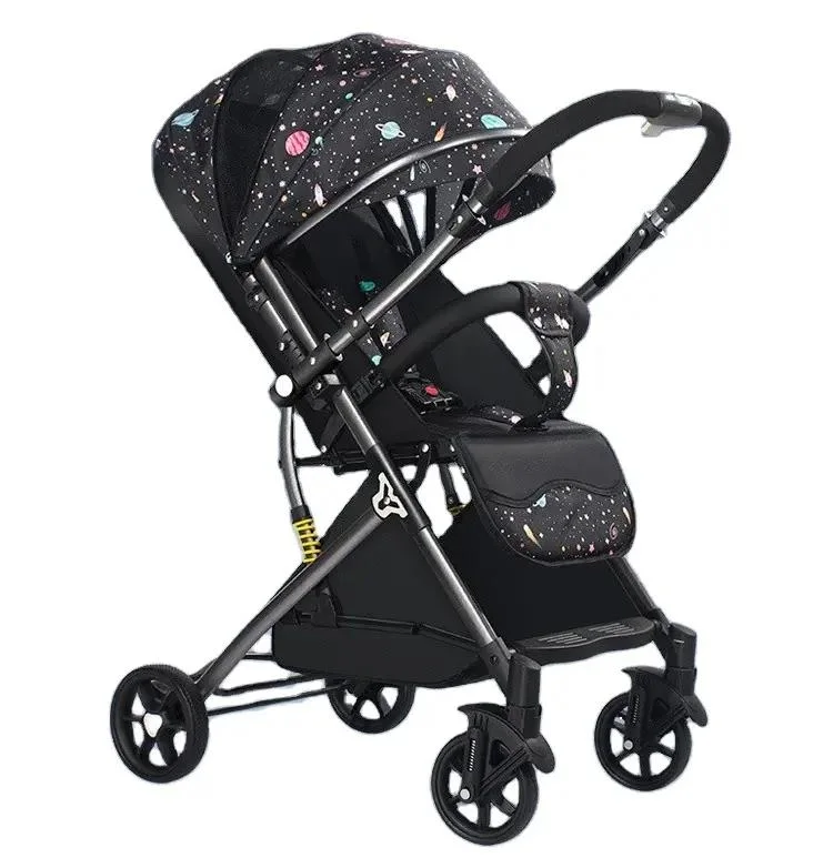 Light and Cheap Baby Stroller with Big Rear Wheels