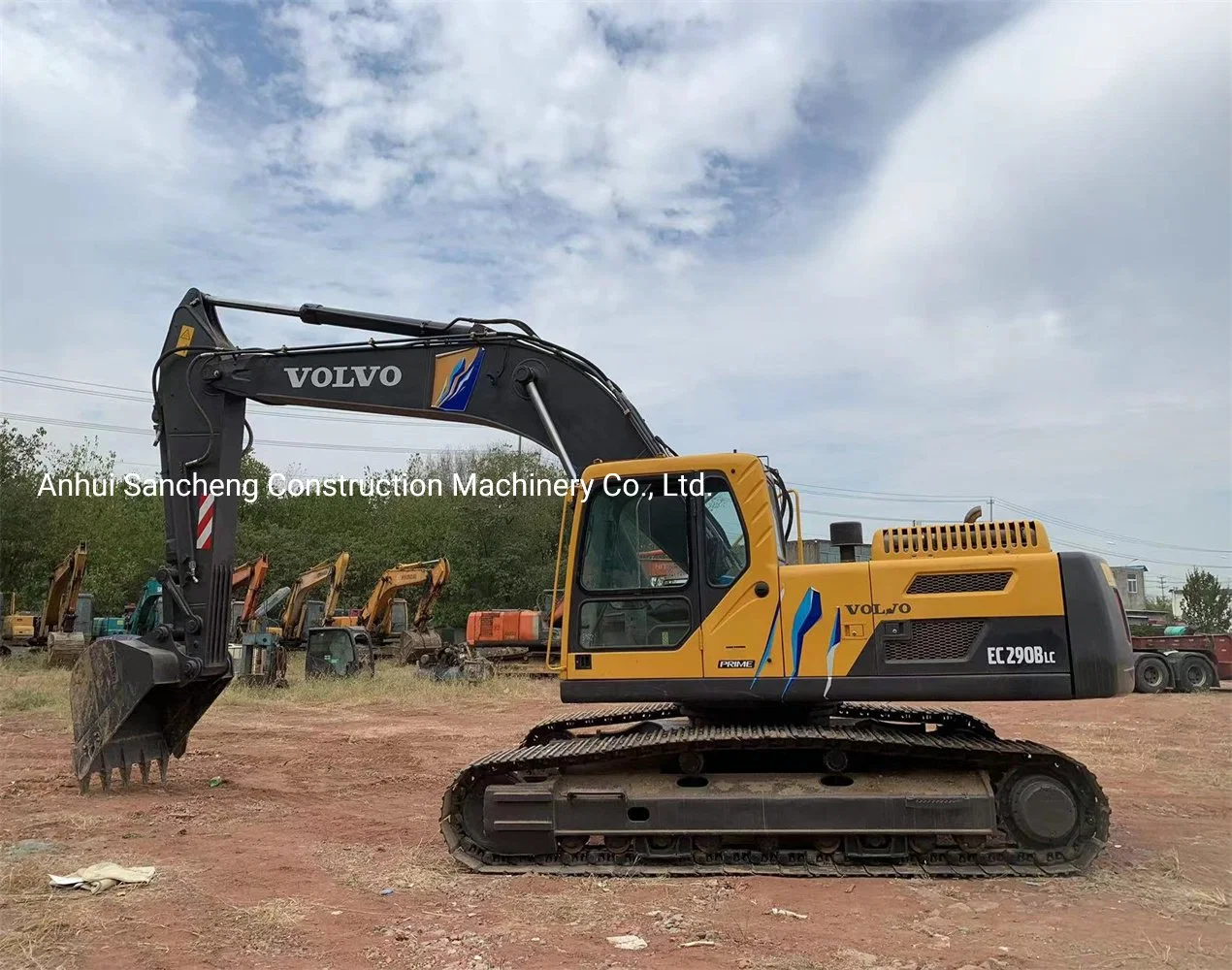 Original 29ton usadas de excavadora grande Volvo ce290blc ce210BLC