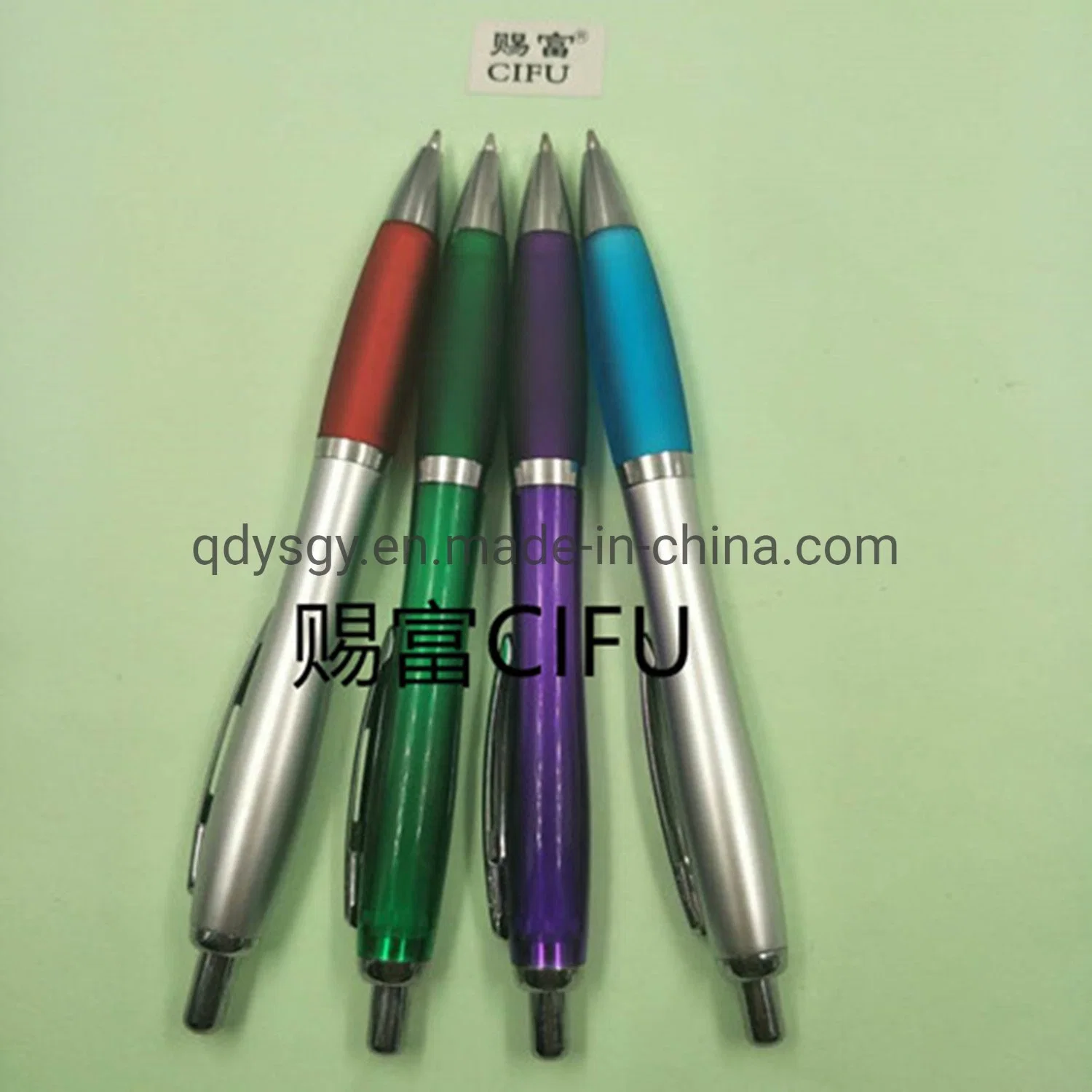 Promotional Stationery Office Supply Gourd Ball Pen with 1.0mm Diameter