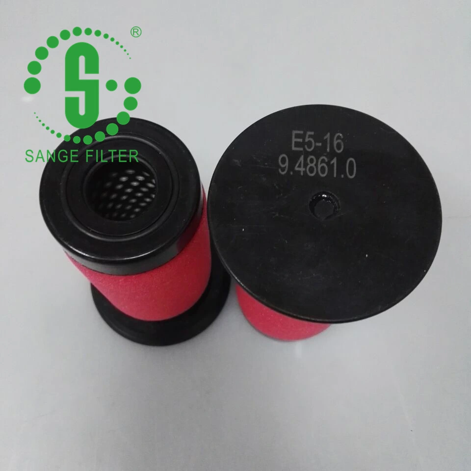 Venta caliente de piezas del compresor de aire Filtro de aire Filtro de línea E5-20 E-E-18 9.4862.0 Reemplazar Keaser Compresor y Hankison