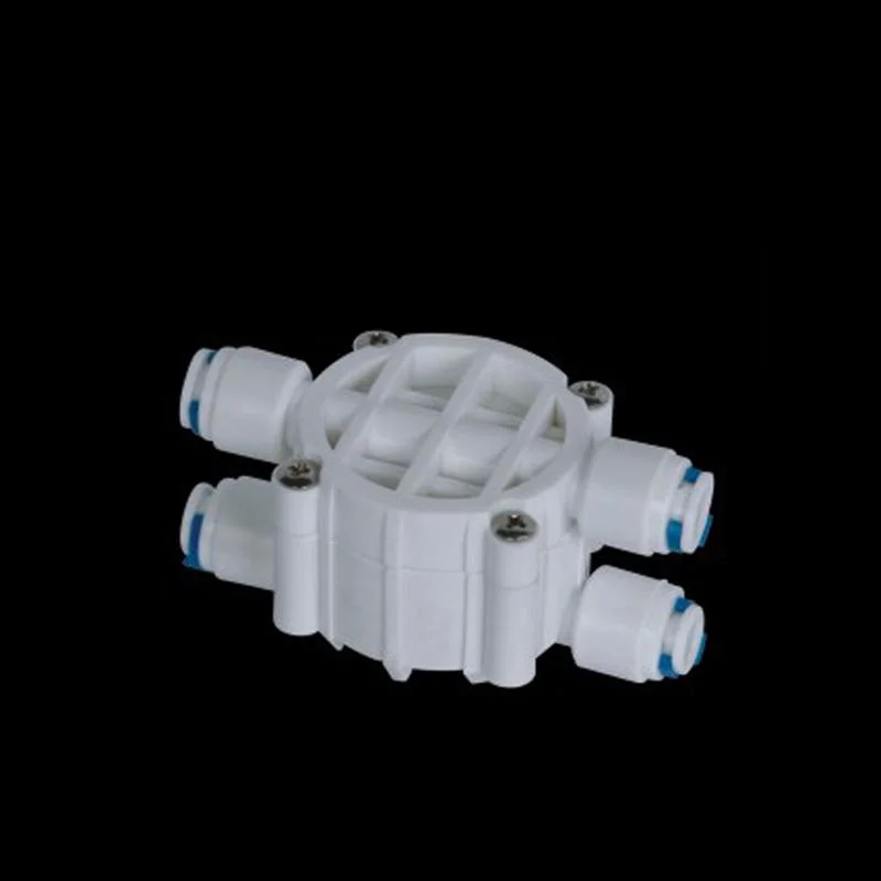 Factory Plastic Water Filter Male Female Connect 1064 Pipe Fittings 1/4 to 3/8' RO Tubing Elbow Connector Water Line Fittings