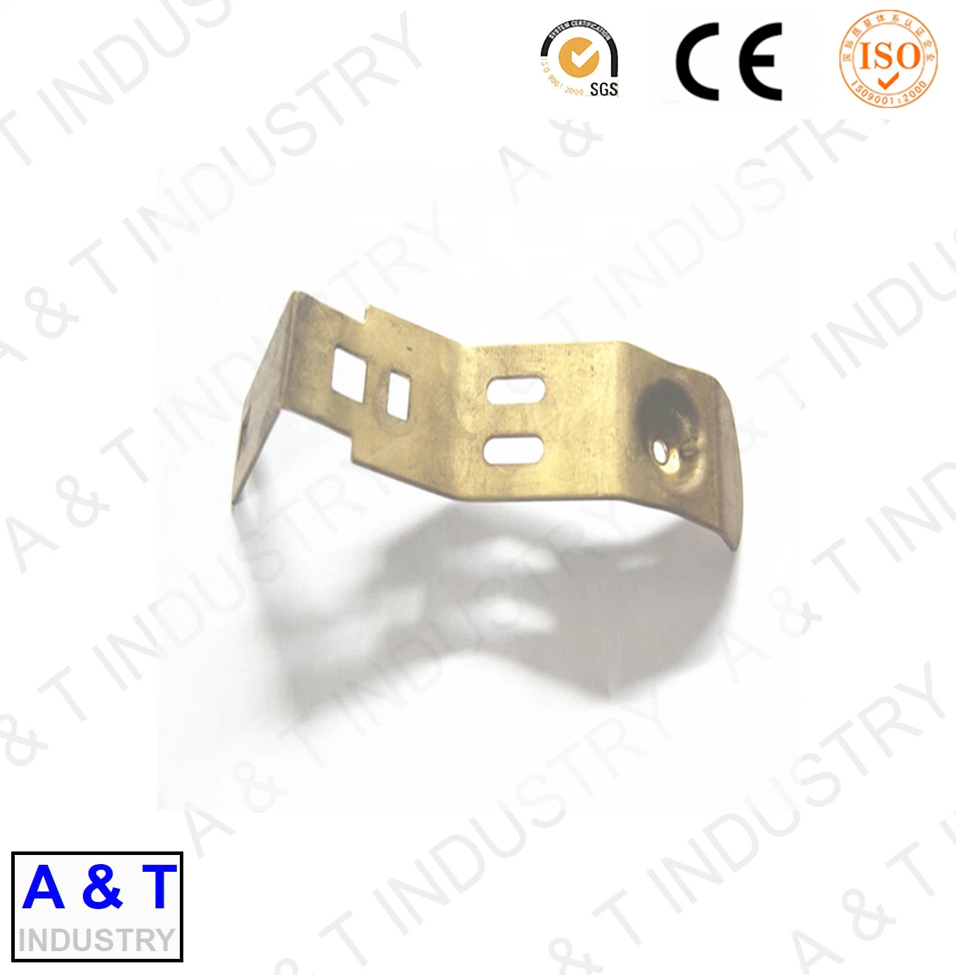 Customized Precision Copper Brass Sheet Metal Stamping Electrical Battery Contacts