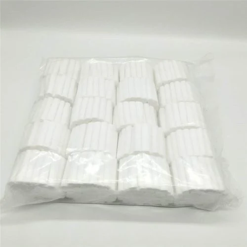 Productos de algodón desechables absorbentes algodón dental rollo de lana