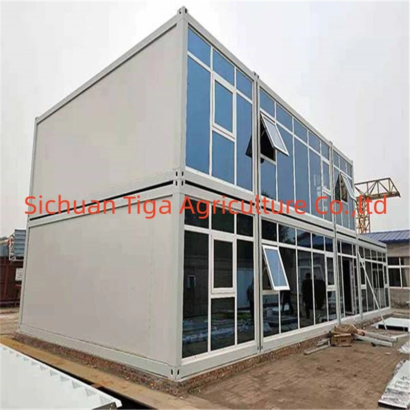 Construcción rápida Prefab Casa pequeño contenedor pequeño Casa Oficina Modular Folding Container House 20ft 40ft moderno hotel