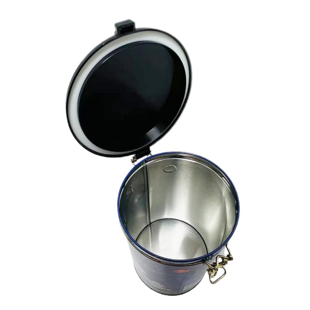 Tin Can Manufactur Custom Cylinder Metal Containers Sealing Tin Can for Tea Coffee