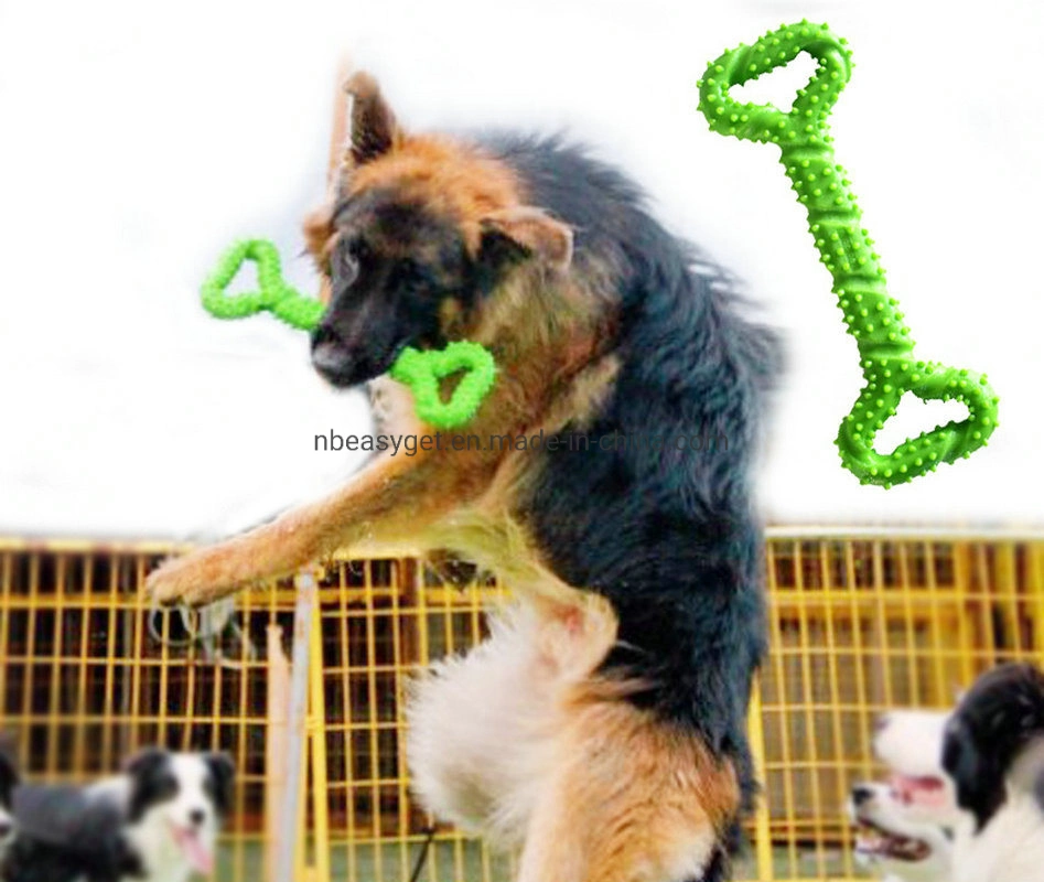 Durable Dog Chew Toys Bone Shape Extra Large Dog Toys, Interactive Dog Teether Toy for Aggressive Chewing Strong Durable Hard Dog Toys Non-Toxic Bone Esg12819