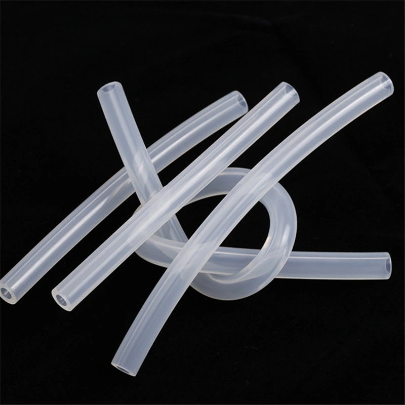 FDA Grade High Pressure Flexible Soft Transparent Silicone Rubber Tube