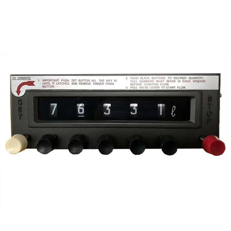 Mechanical Preset Register Counter/Flow Meter Register