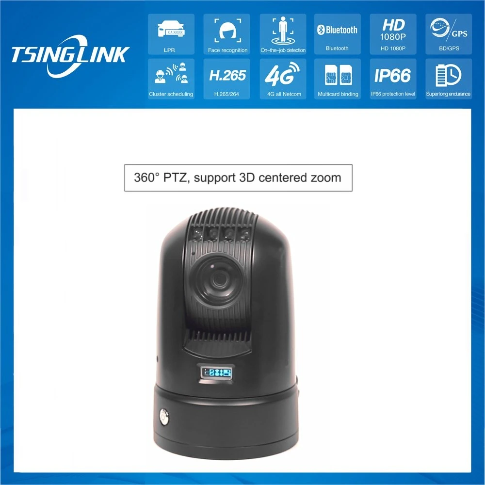 Remote Control 360 Degree PTZ Bluetooth WiFi 30X Optical Zoom HD Waterproof 4G CCTV Camera