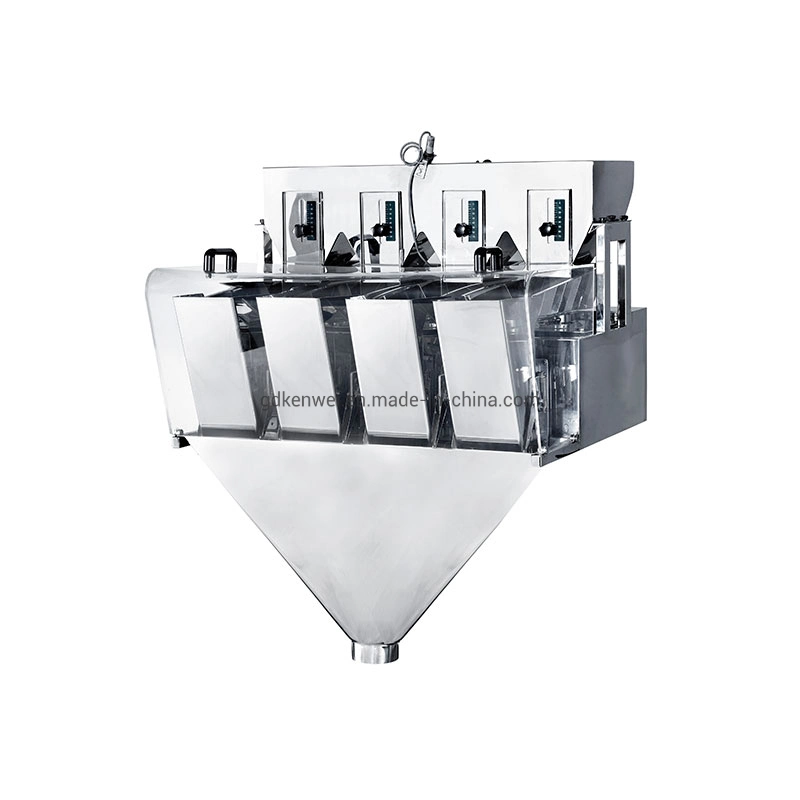 Solo semiautomática máquina de envasado de polvo de la cuchara con Linear Weigher