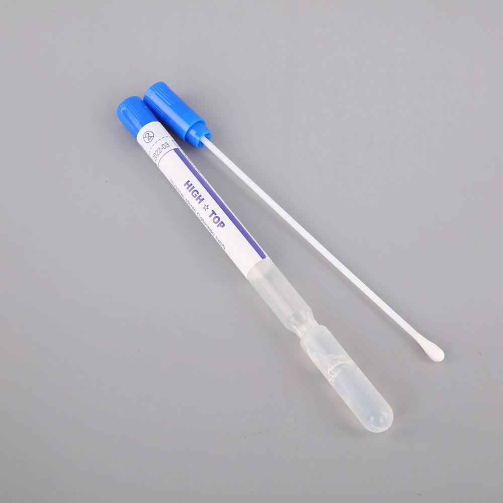 New Design Swab Sticks for Oral Care 100 Cotton Tip Disposable Medical Use Transport Swab Tube with Great Price