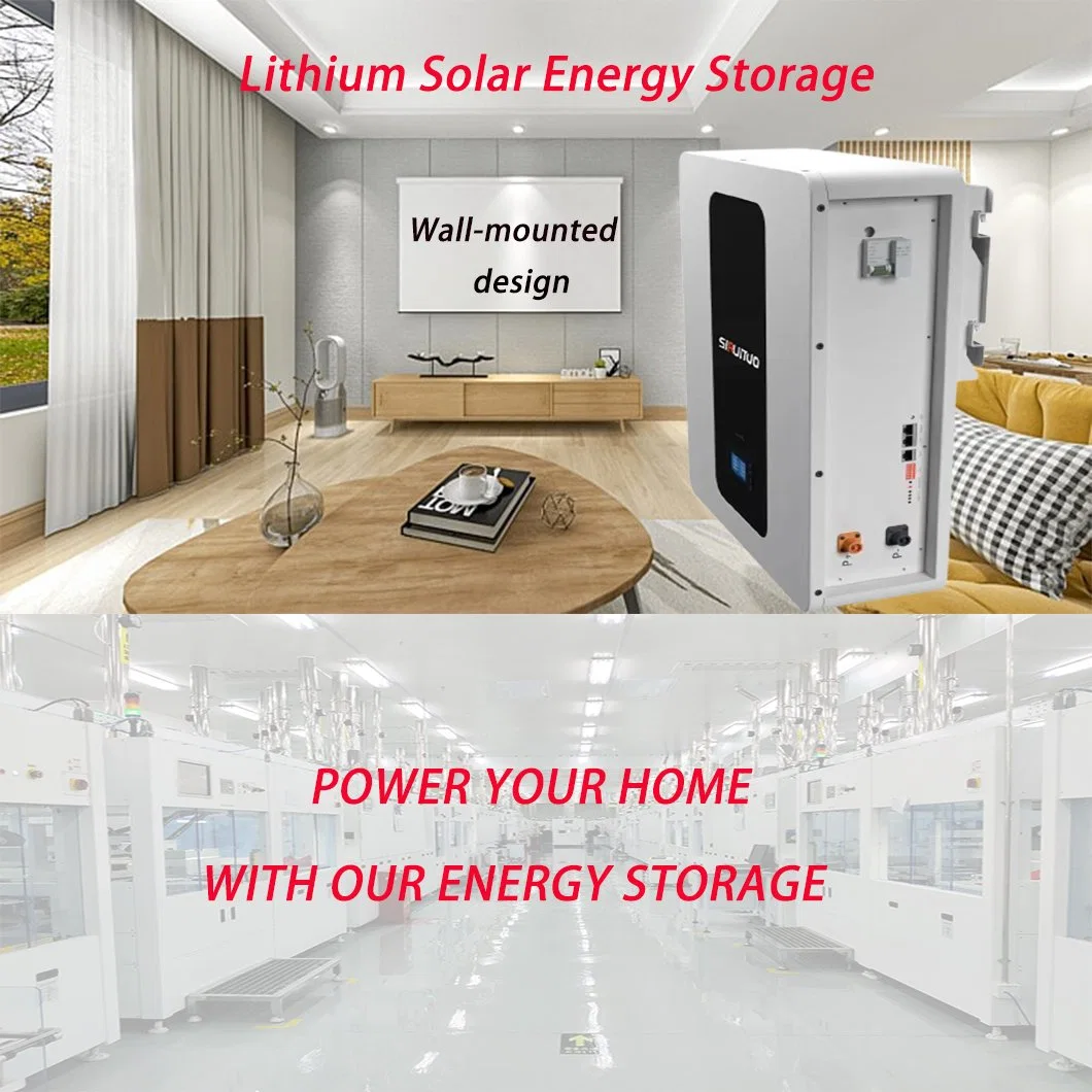 Home Energy Storage Battery Pack System 51.2V 100ah Lithium LiFePO4 Battery