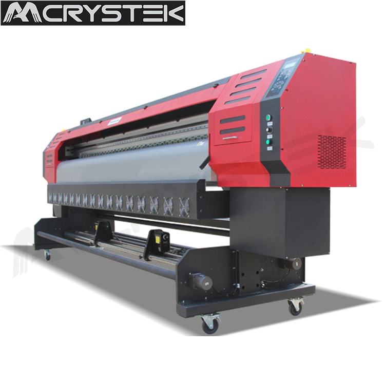 10FT Large Format Eco Solvent Printer with 2 Dx5 2880dpi Byhx Program