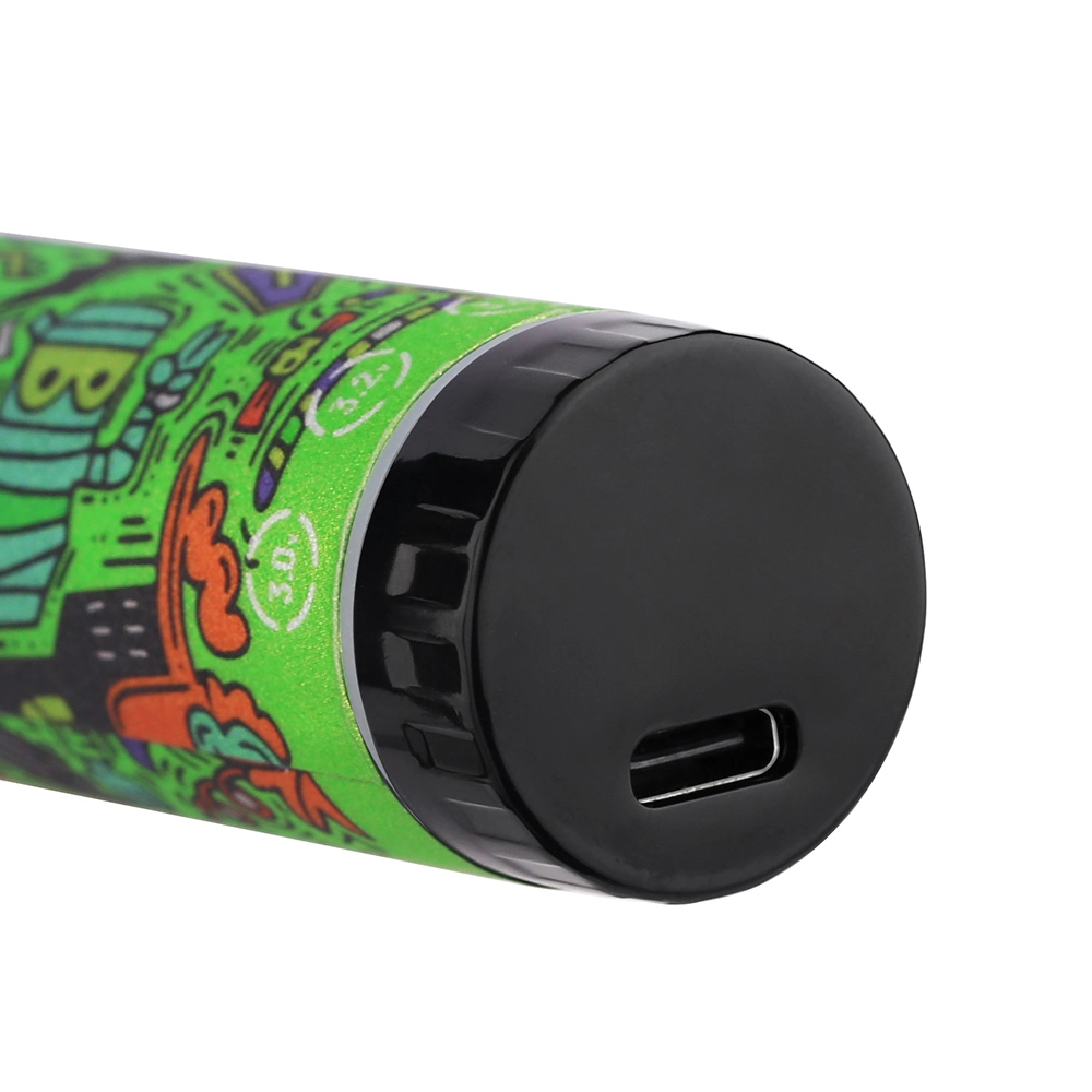 Atacado Ooze logotipo personalizado USB carregável 510 Planejamento latão manga Óleo de rosca cartucho para canetas de papel e Depósito descartável bateria de cigarro Carregador magnético