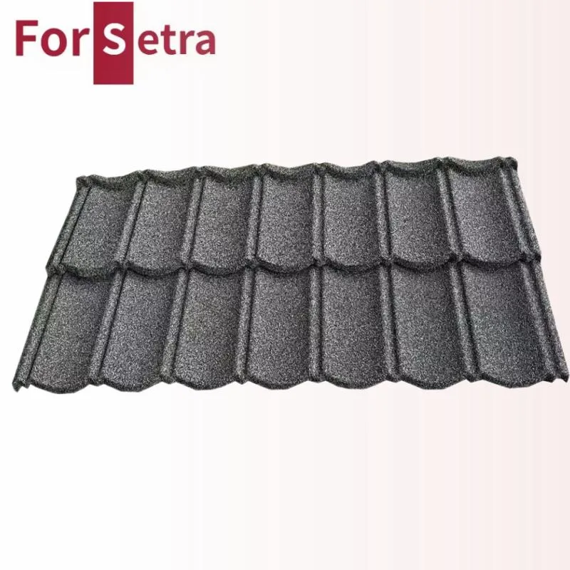 Long-Span Roofing Solution Stone Coated Tile Lavish Exterior European Tiles