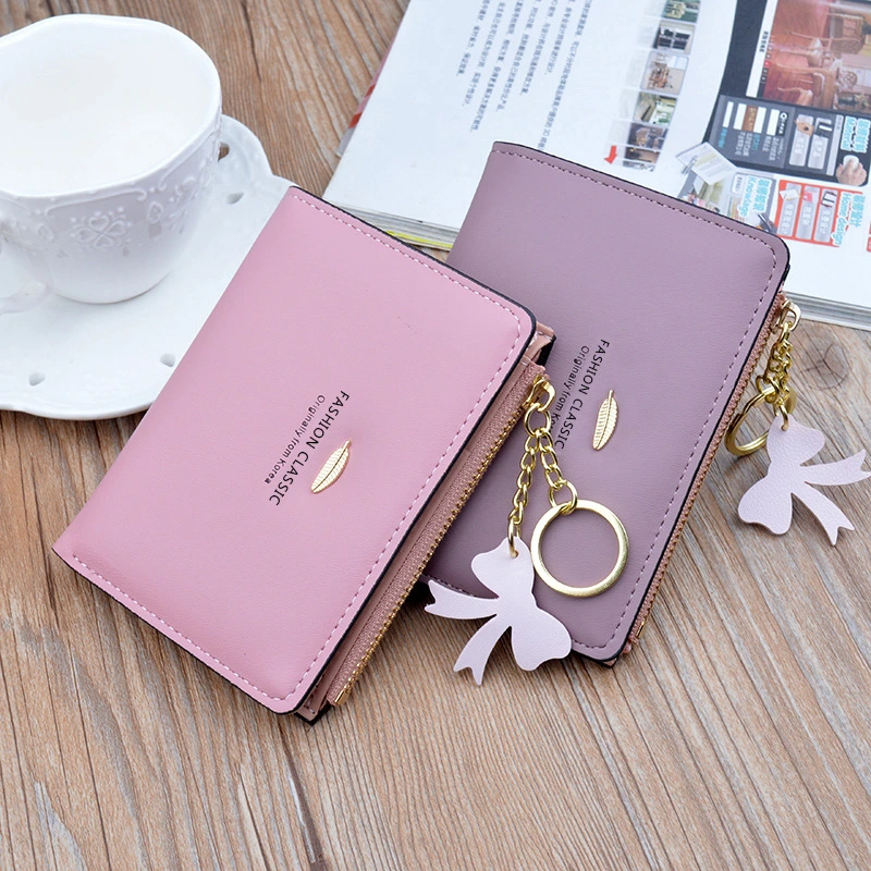 New fashion Mini-Sized Coin Bag Handmade Leather Wallet Girls&prime; Purse Wholesale/Supplier