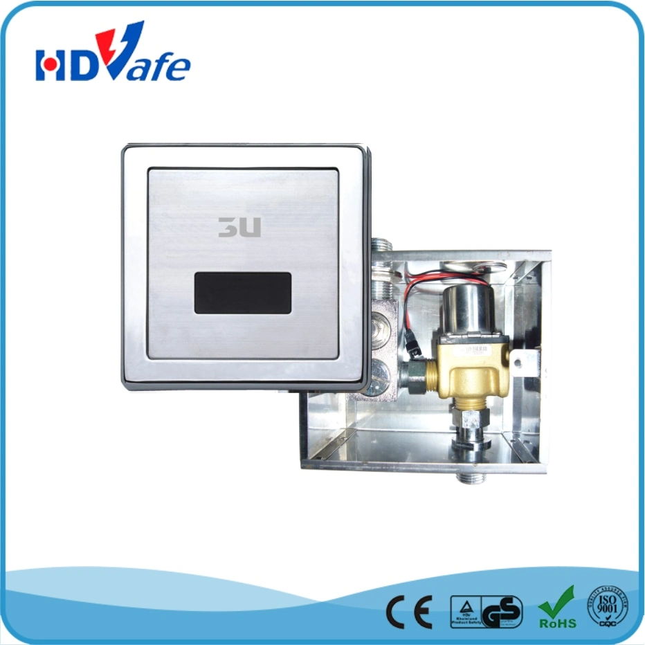 Low Power Consumption Battery Operated Male Urinal Sensor Flusher