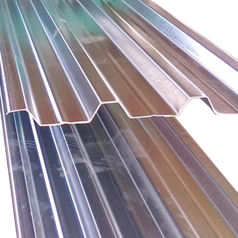 Chapa de plataforma de piso em aço galvanizado, cor ondulado Z275 de 2,0 mm