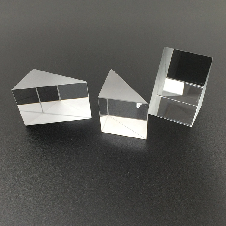 Customized 10mm*15mm Optical K9 Bk7 Glass Mini Coated Right Angle Triangular Prism
