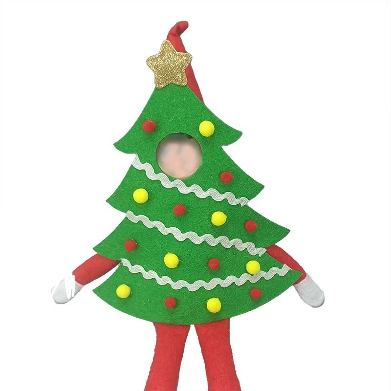 Disfraz de muñeca Elf Elf ropa accesorios de Navidad Árbol Snowmanchristmas encantador