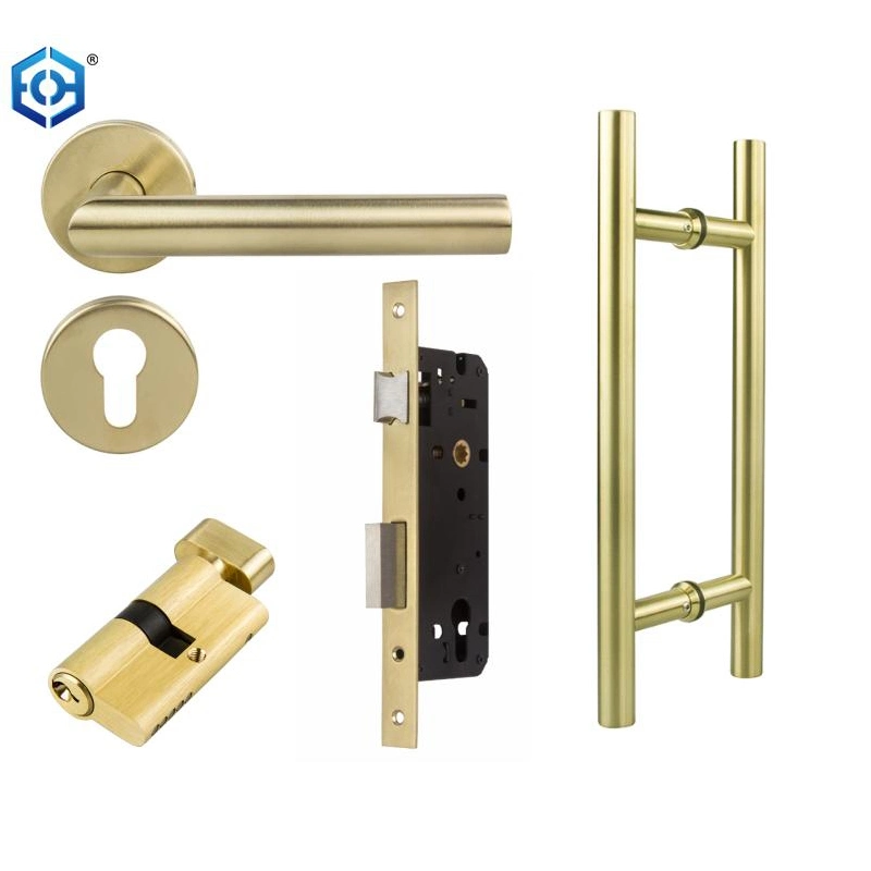 Metal Kfc Door Lock Frame Glass Mortise Floor Door Cylinder