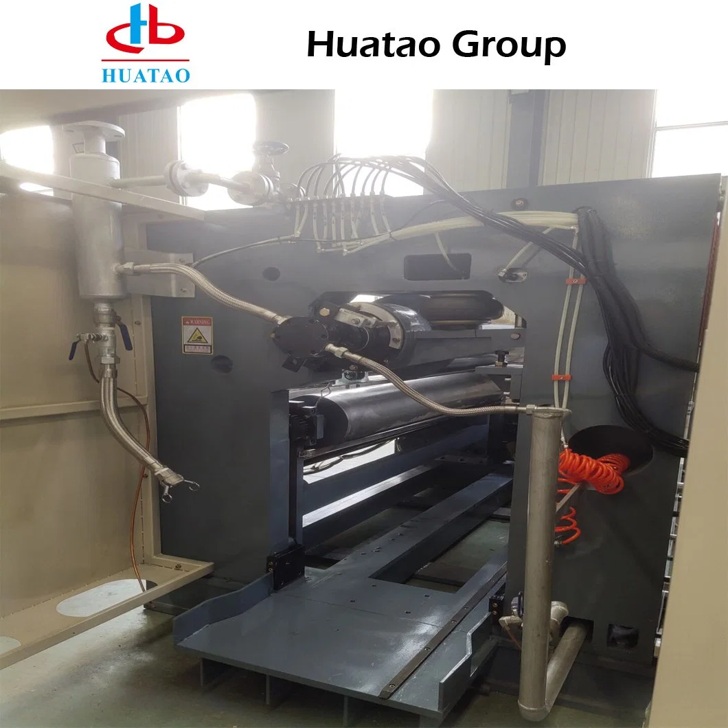 ISO9001 Approved Corrugated Cardboard Production Line Huatao B Flute Single Facer