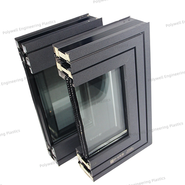 Thermal Insulation Sound Resistant Double Glass Ultra Narrow Frame Heat Insulation Aluminum Casement System Window