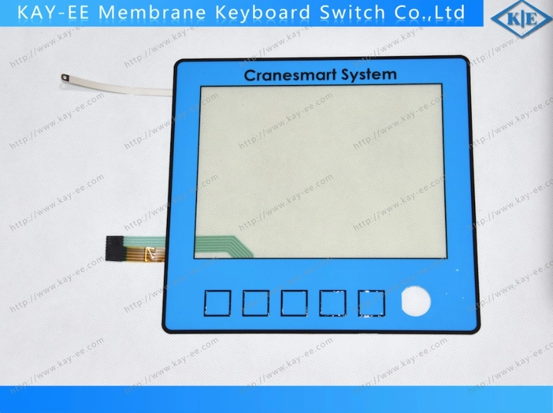 Anti-Static Membrane Keypad with 10.4&quot; 5-Wire Resistive Control Touch Panel for Industrial