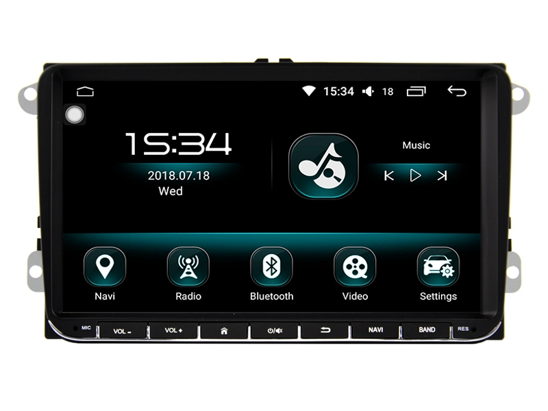 Android 11 Car Авто радио GPS для игры в гольф (MK5) (2003-2009) 4 ГБ оперативной памяти 64Гб флэш-памяти большой экран в машине DVD плеер