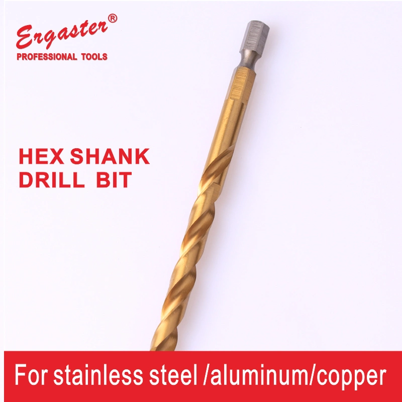 Quick Change Hex Shank HSS Best Drill Bits for Steel