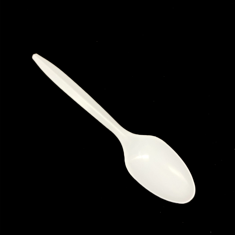 Disposable Light Weight Plastic PP Cutlery 1.9g 140mm Tea Spoon