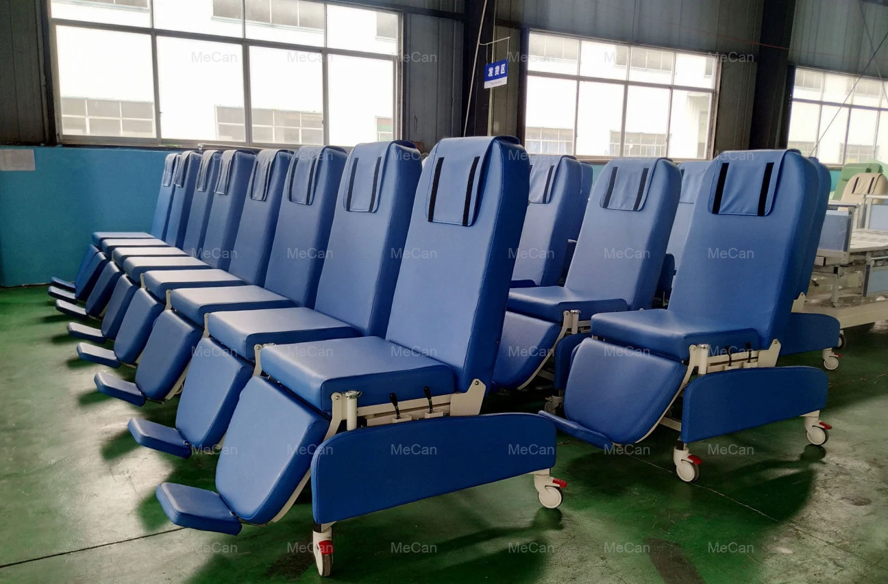 Electric Adjustable Mecan China Manual Chairs with TV Dialysis Actuators Hemodialysis Chair OEM