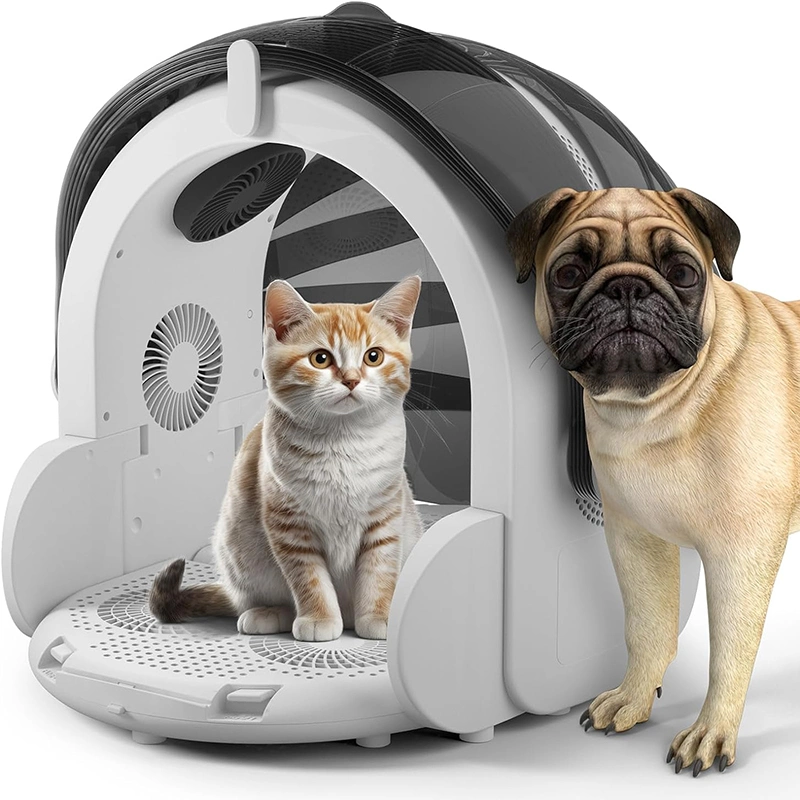 Panier de séchage électrique pour chien et chat Smart PET pour cheveux Boîte du sécheur