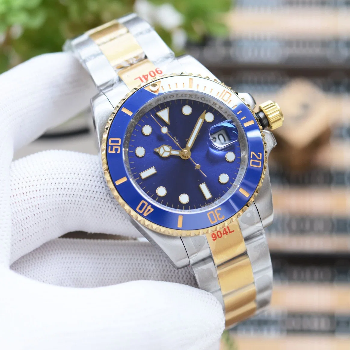 Stainless Steel Luxury Waterproof Quartz OEM Brand Hands Wristwatches Custom Logo Wrist Watch Men