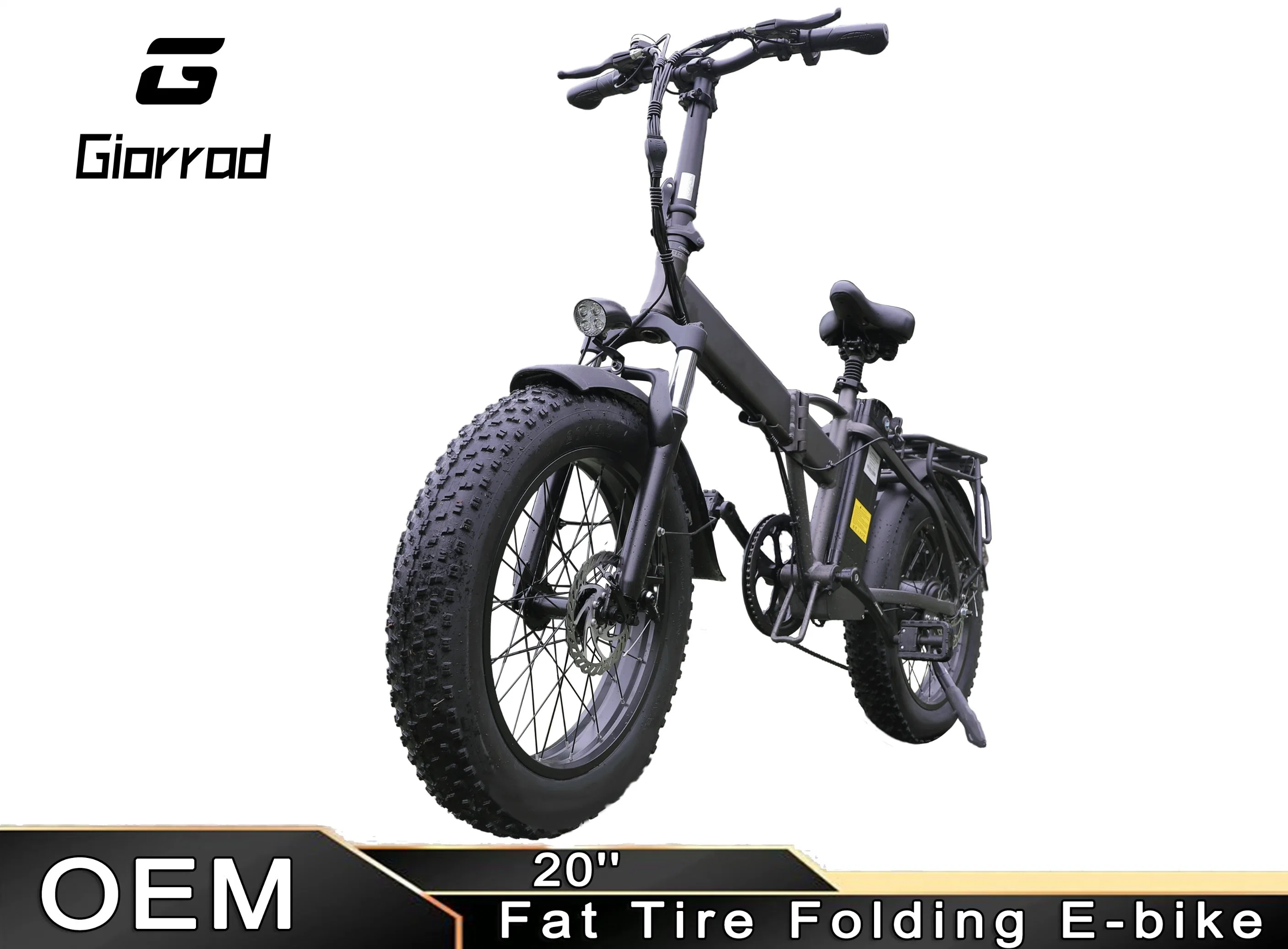 Giorrad eléctrico plegable bicicleta Mountain Bike bicicleta moto/OEM ODM en Stock Ebike