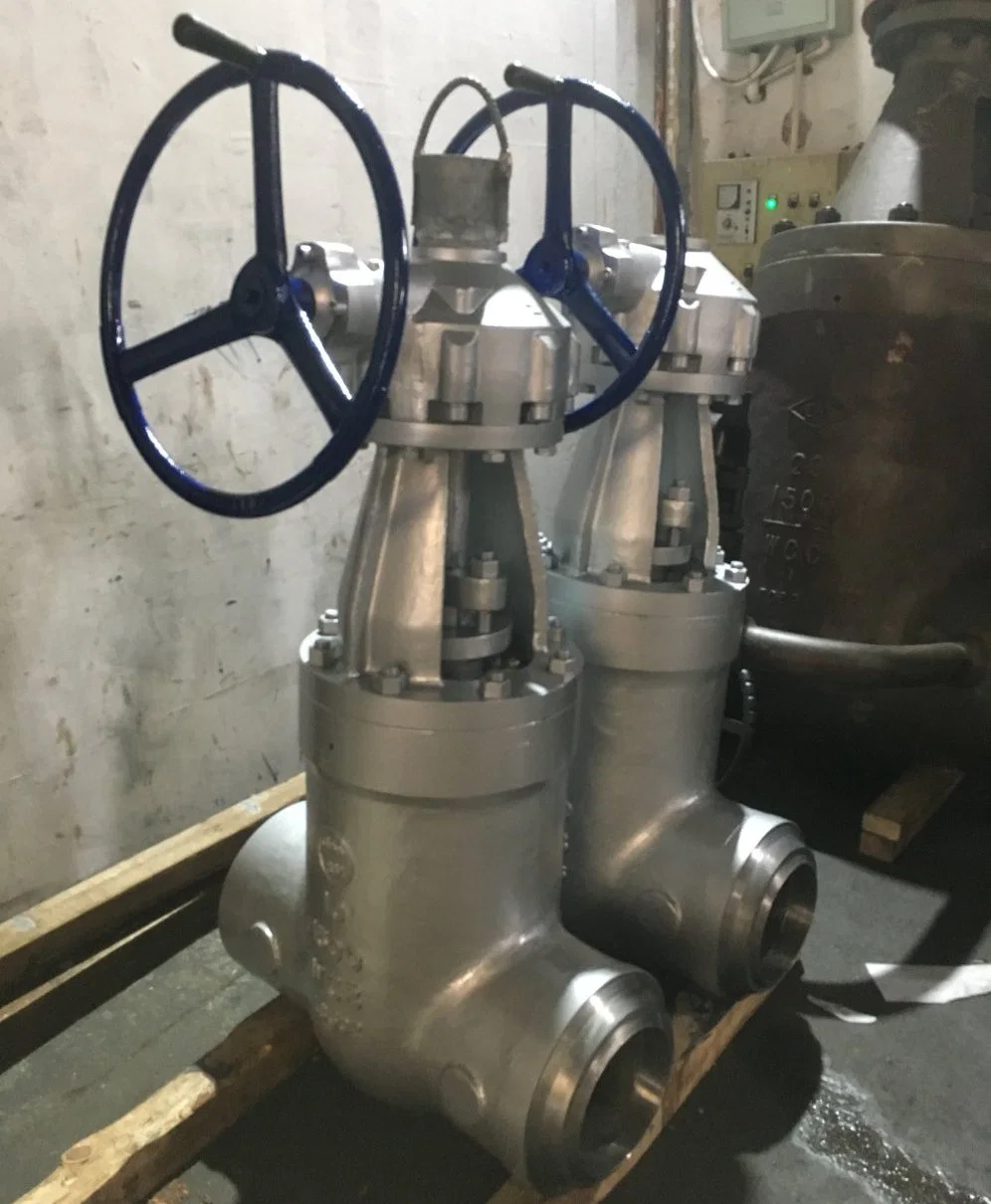 API600 ASME B16.5 10 Inch 2500 Lb Cast Iron Metal Seat Fully Open Worm Gear Operated Gate Valve