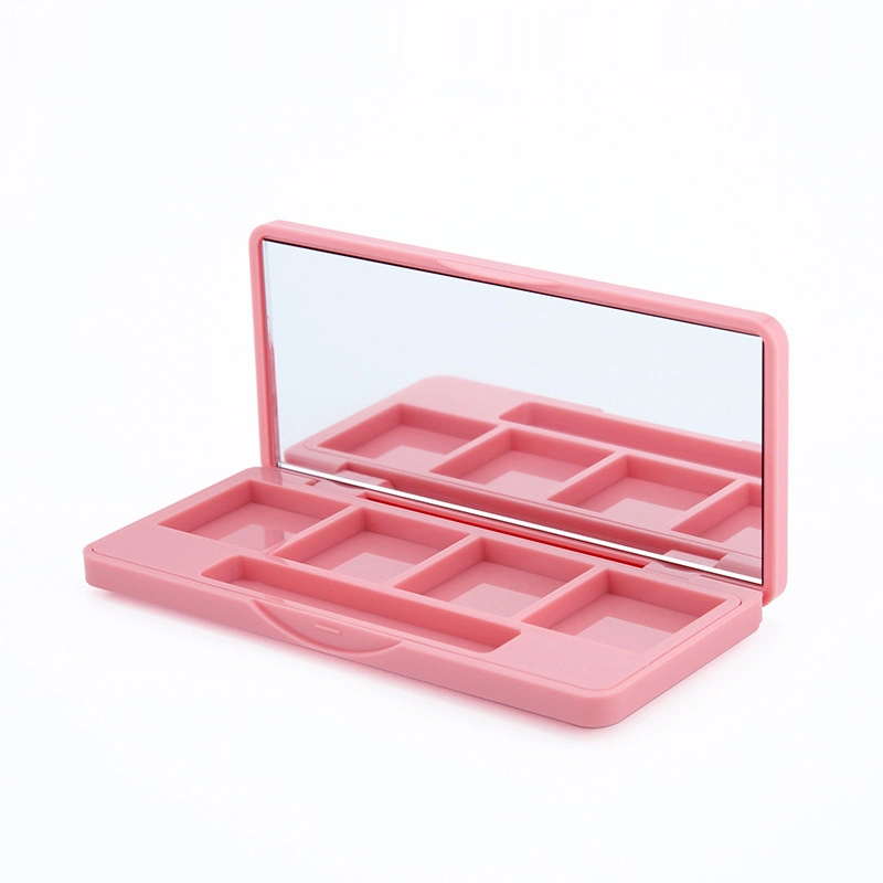 Hot Sale 4.8g Plastic Empty Eyeshadow Case with Brush